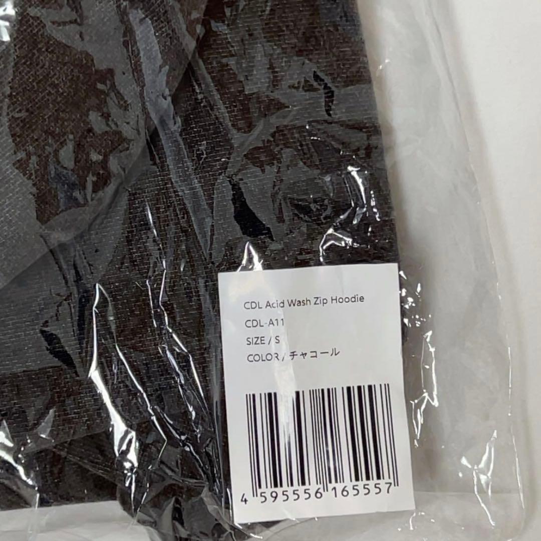 【値下げ】CDL TOKYO Acid Wash Zip Hoodie Sサイズ