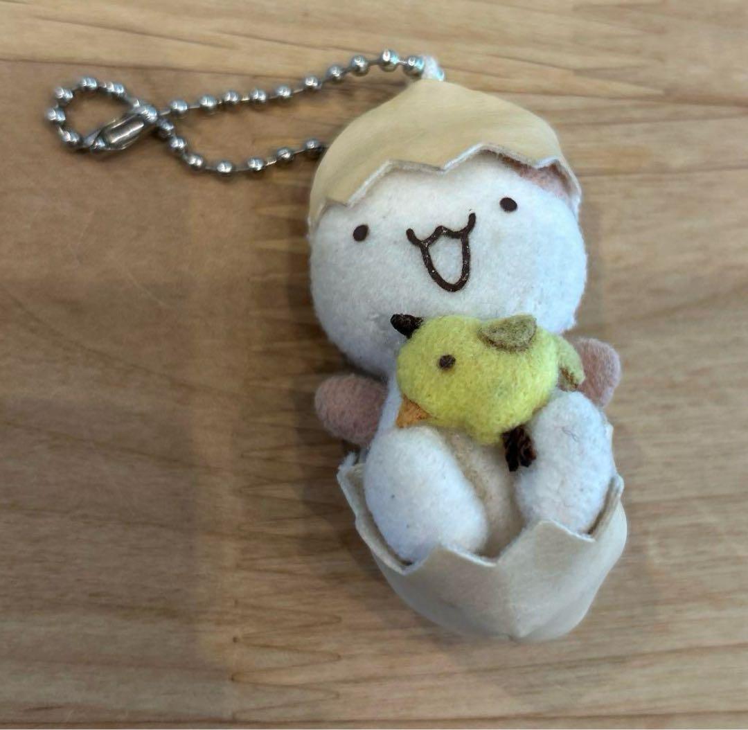 ポムポムプリン　マフィン　マスコット　キーチェーン　ミニぬいぐるみ　ひよこ