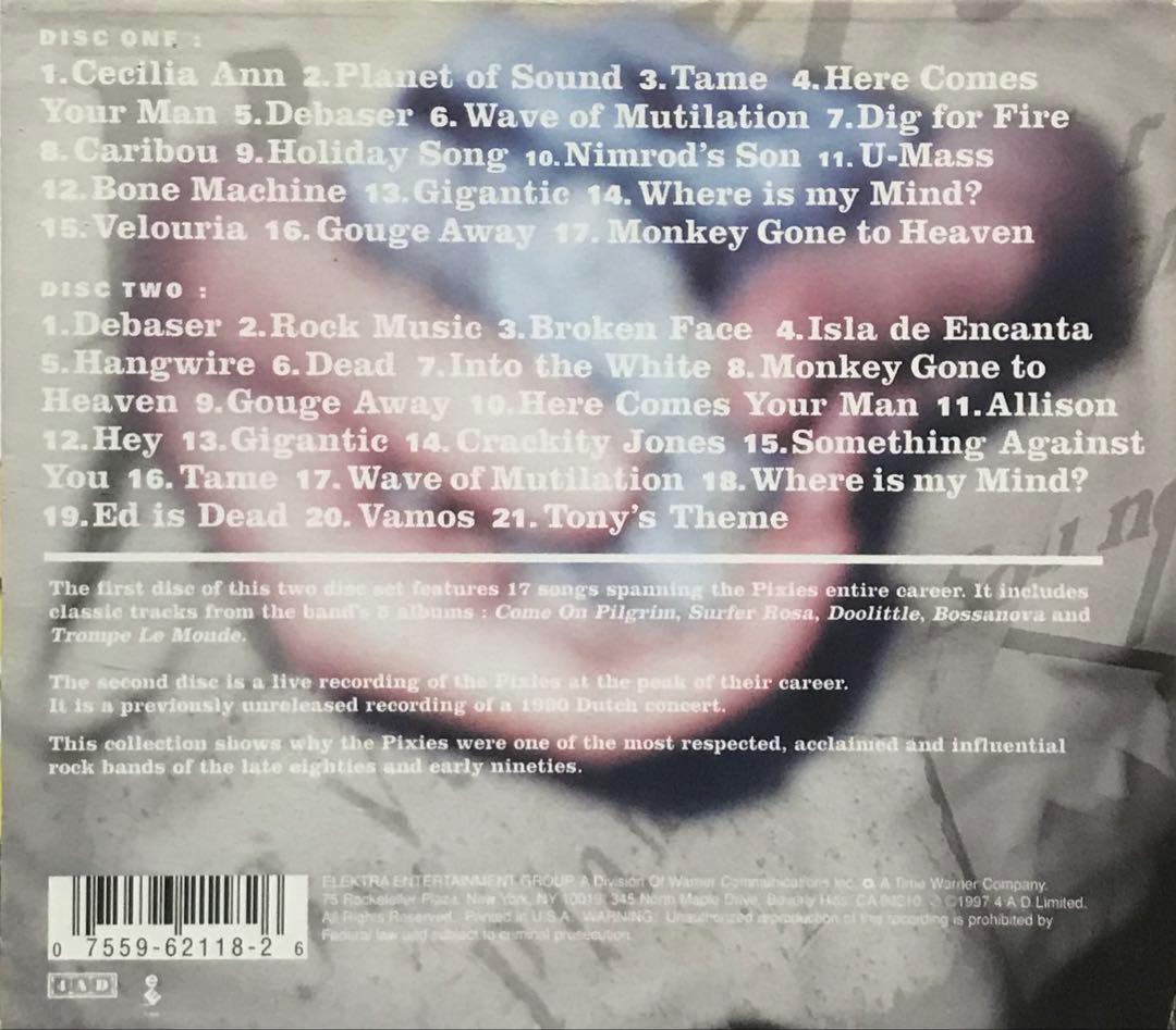 デス・トゥ・ザ・ピクシーズ death to the PIXIES 4AD 廃盤