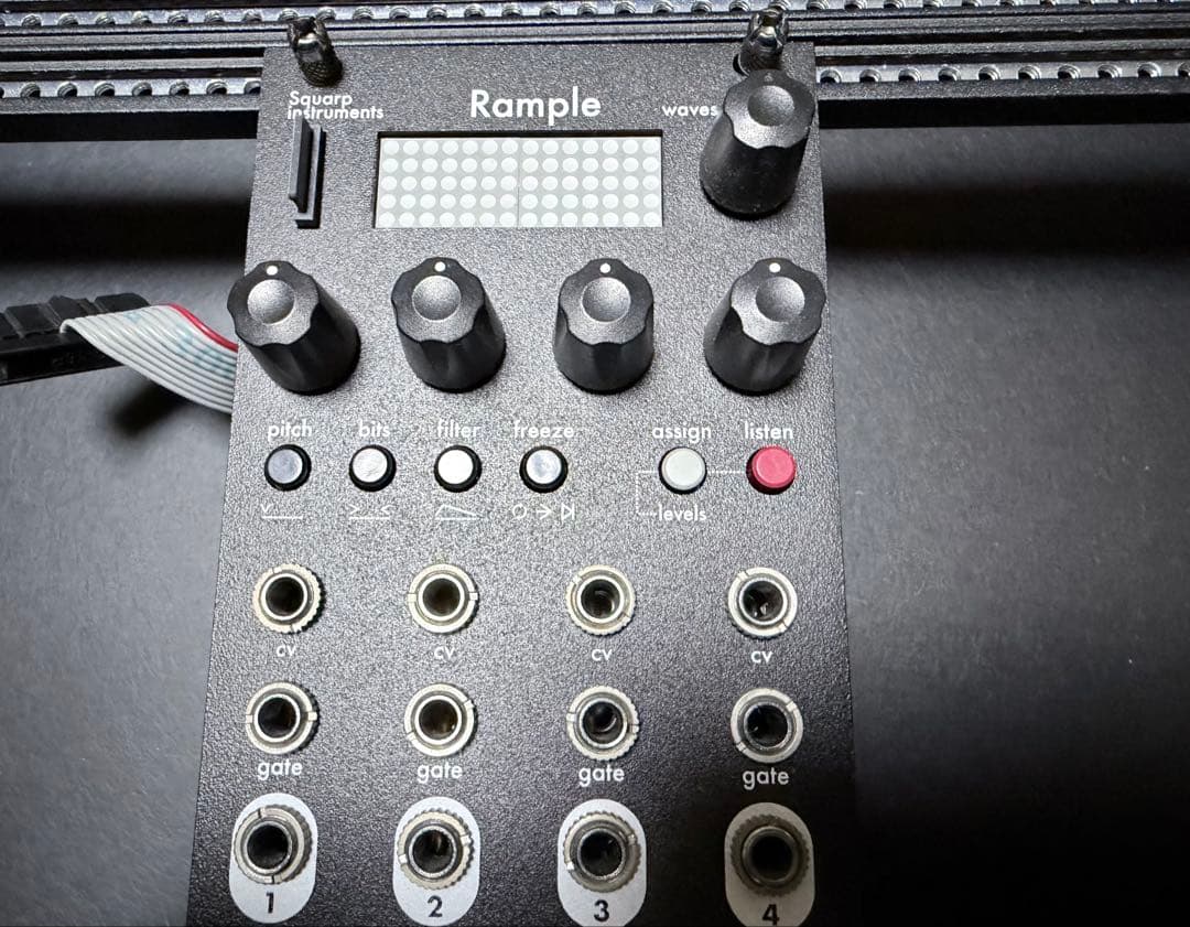 Squarp Instruments Rample モジュラーシンセ　サンプラー