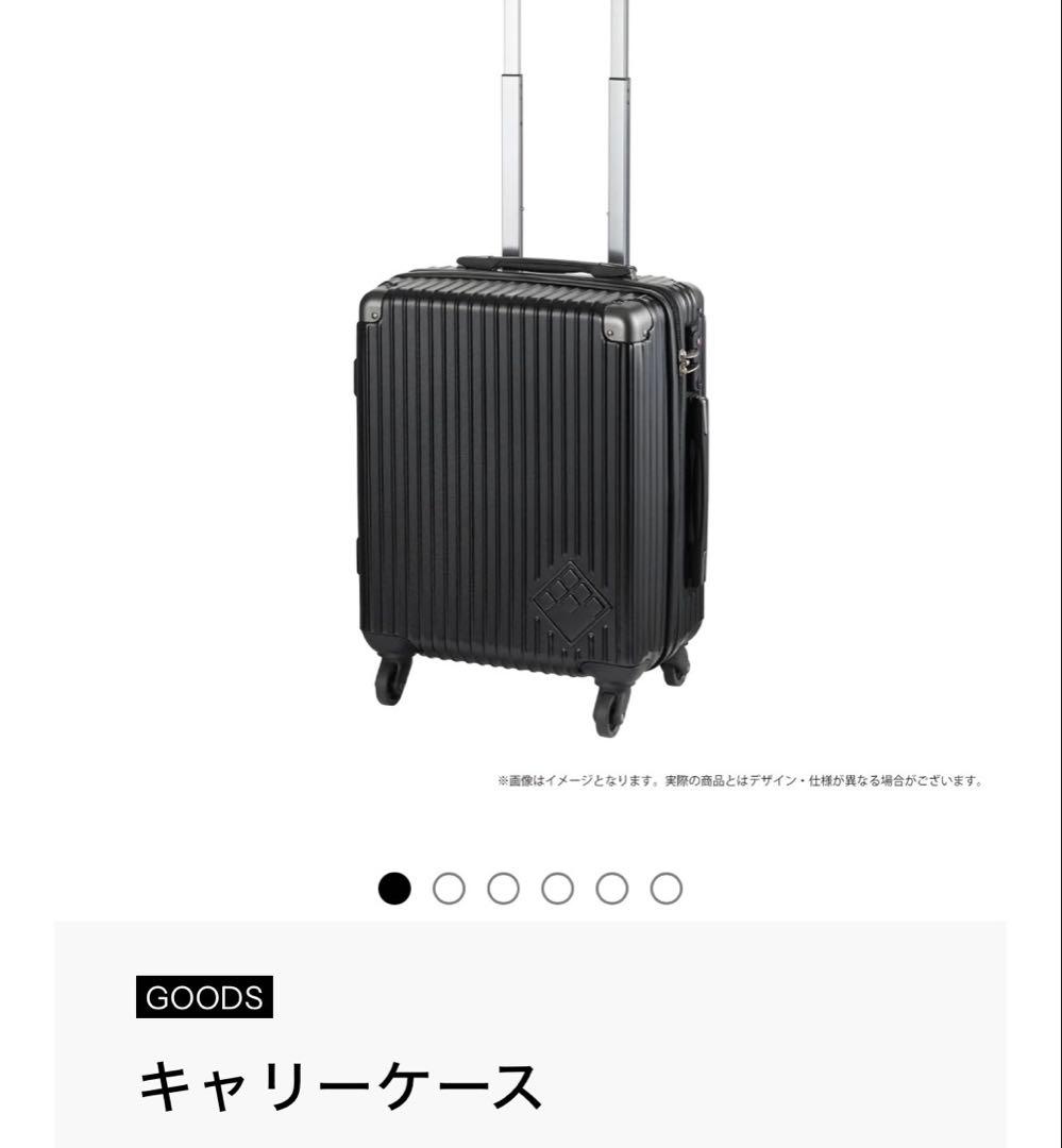 Da-iCE -TERMiNaL- オリジナルキャリーケース ステッカー ベルト