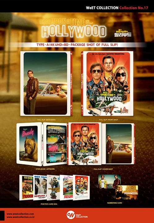 ワンス・アポン・ア・タイム 4kブルーレイフルスリップスチールブック(輸入品)