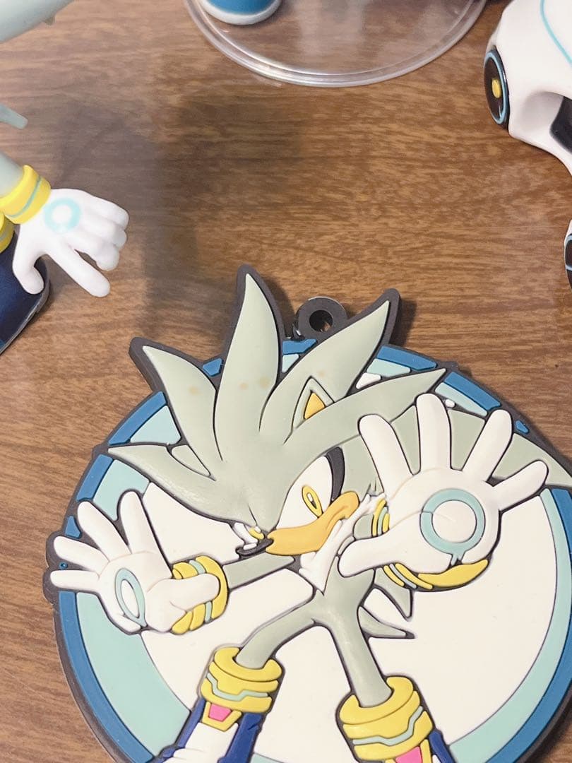 ソニック シルバー フィギュア ストラップ