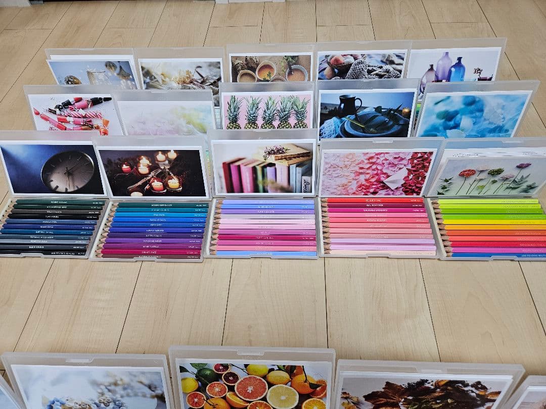 フェリシモ500色の色えんぴつ TOKYO SEEDS 全セット 未使用 希少品