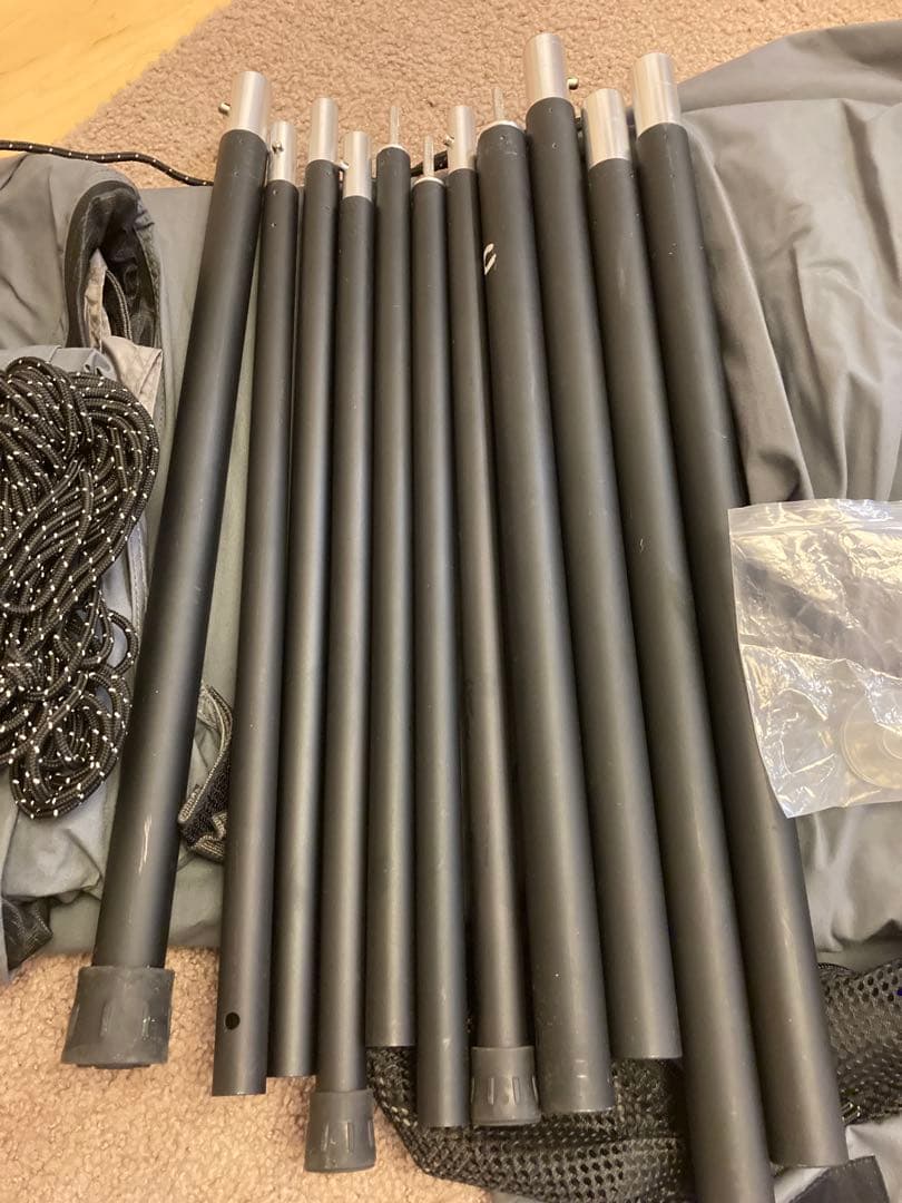 ダイヤフォートTCテント グレー モノポールインナーテント メッシュ未使用