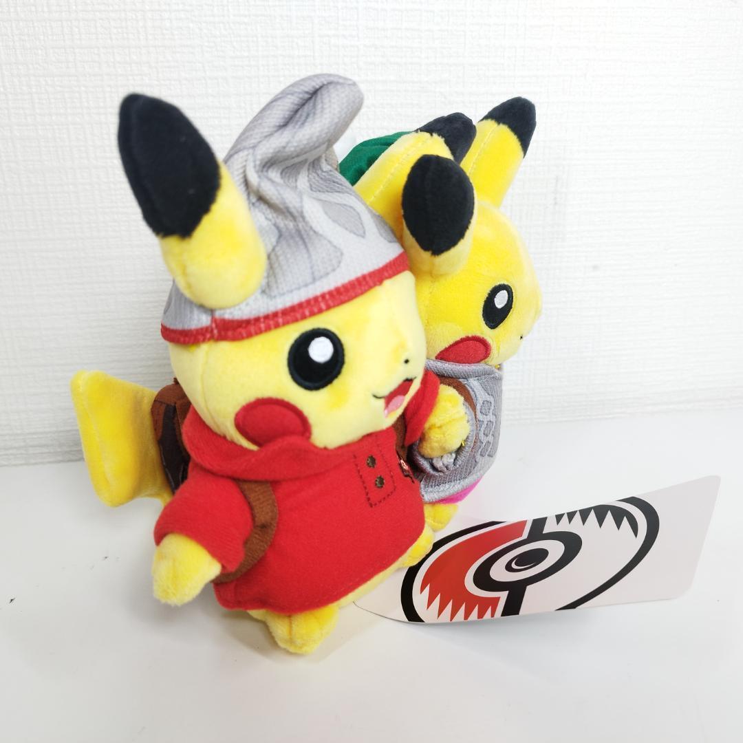 ピカチュウ 25周年 ガラル地方 ぬいぐるみ ニューヨーク ペア アメ I1OS