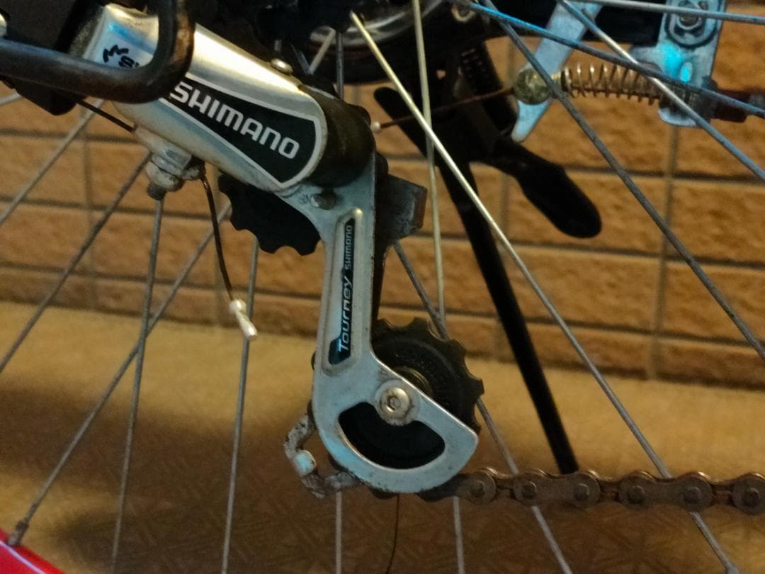 【引取限定/東京都江東区】X-FUSION 外装6段 黒 24インチ