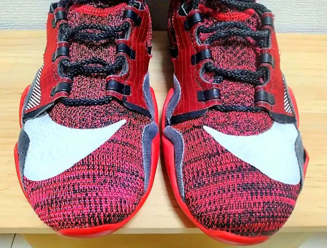 ナイキ ボクシングシューズ ハイパーKO2 赤 27cm／HyperKO