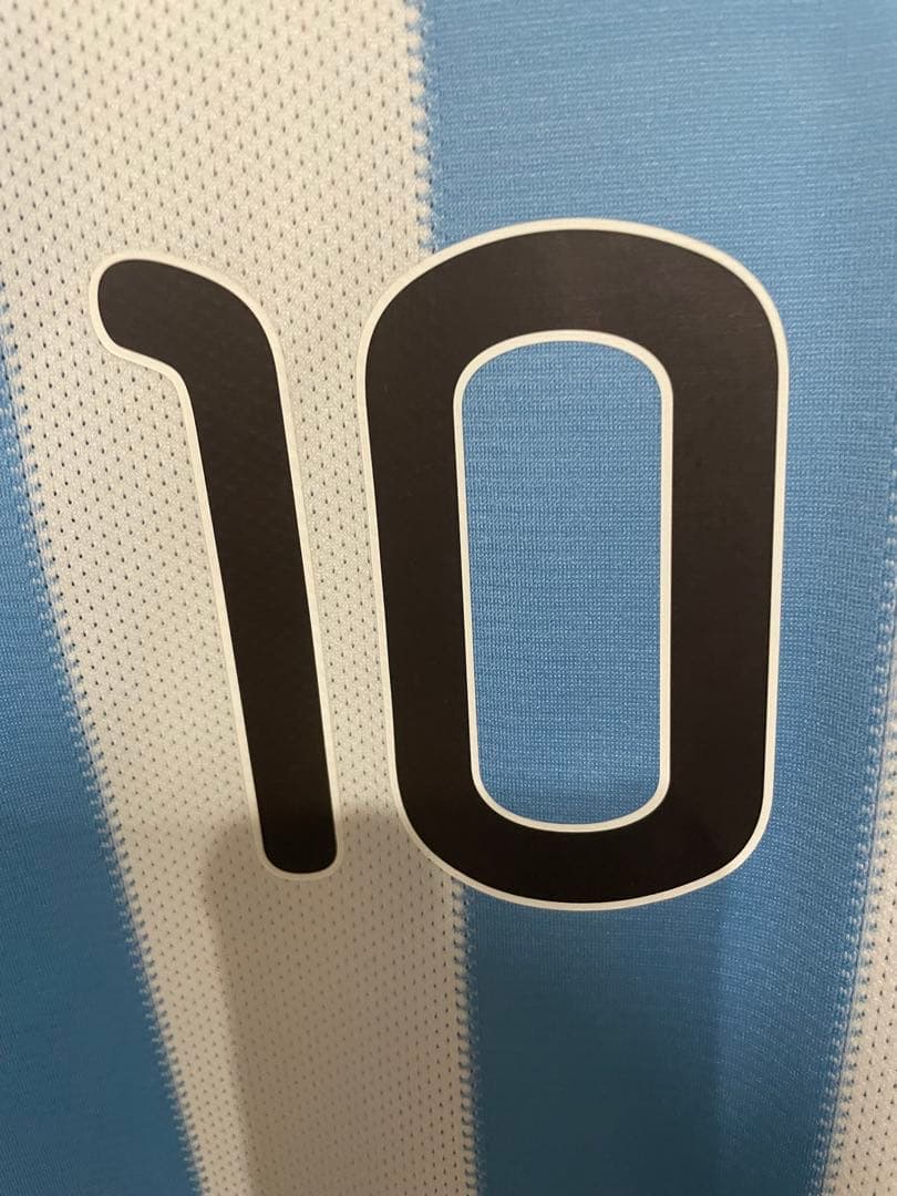 メッシ　アルゼンチン代表ユニフォーム　2010ワールドカップ　ドイツ戦モデル