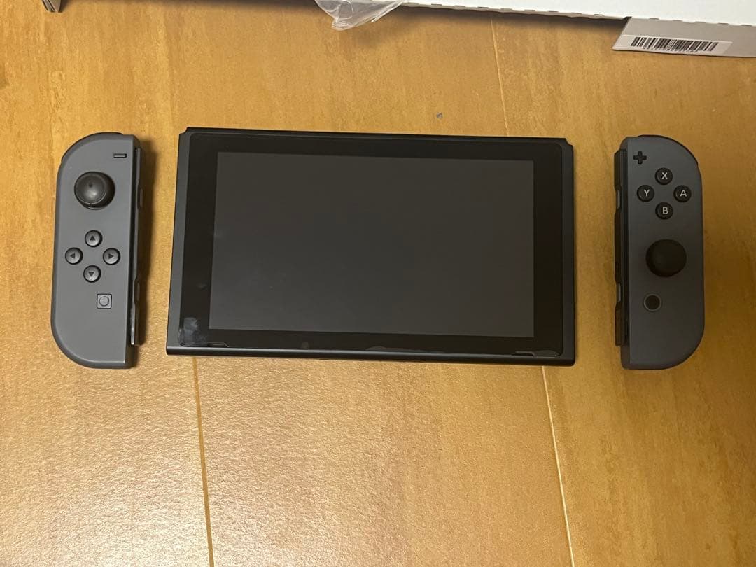 Nintendo Switch グレー本体　ワビィサビィ