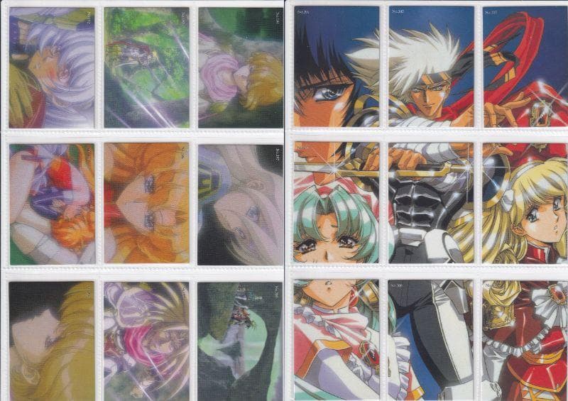 ラングリッサー　トレーディングカード　１２３４５　まとめ売り