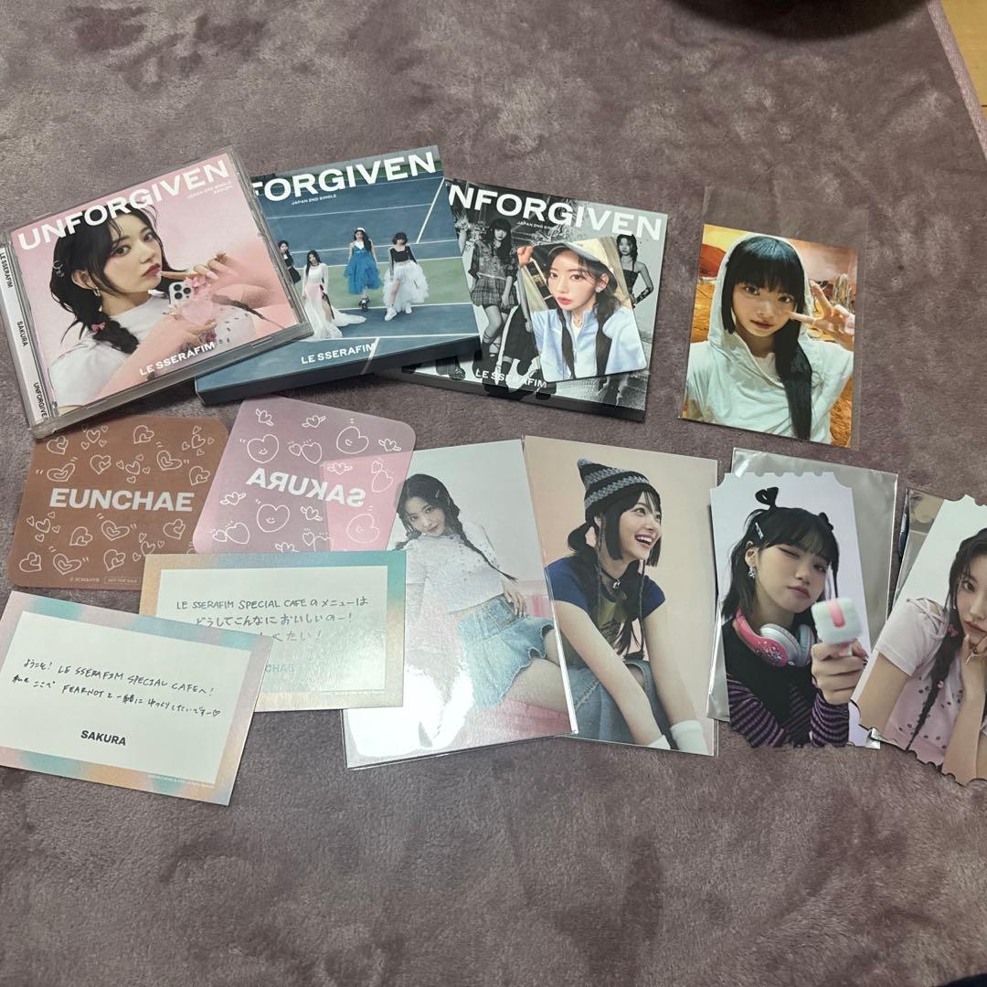 LE SSERAFIM 引退品まとめ