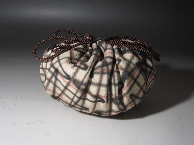 ★楽吉左衛門　十四代　覚入　赤　紅葉　拝領印　表千家十三代即中斎の花押★x635