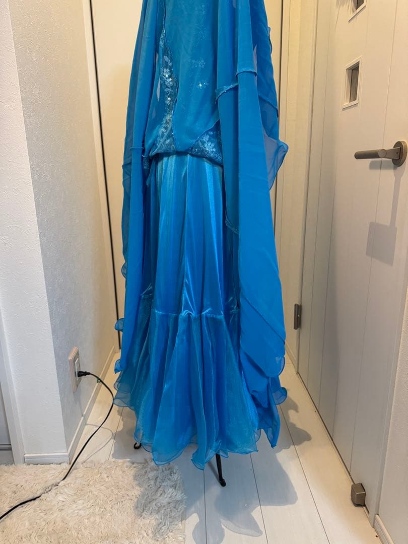 ダンスドレス　青