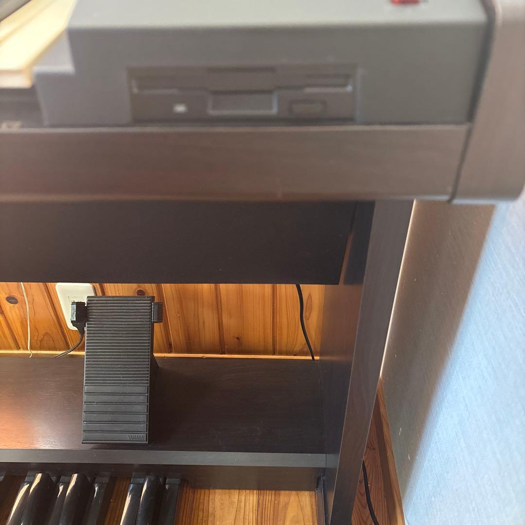Yamaha Electone EL-100 黒 スタンド　椅子　フロッピー付き