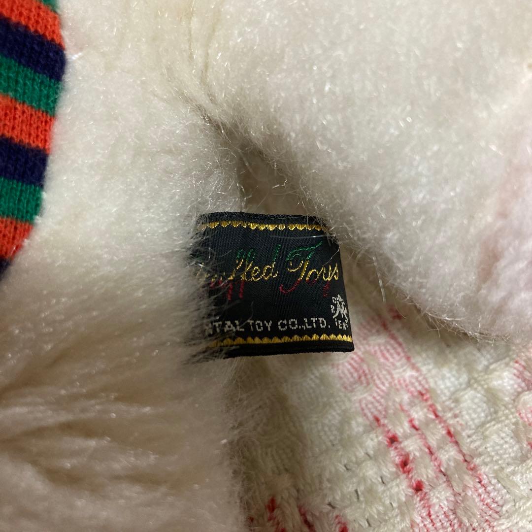 昭和レトロ　ヴィンテージ オリエンタルトーイ　うさぎ　ぬいぐるみ　中古品