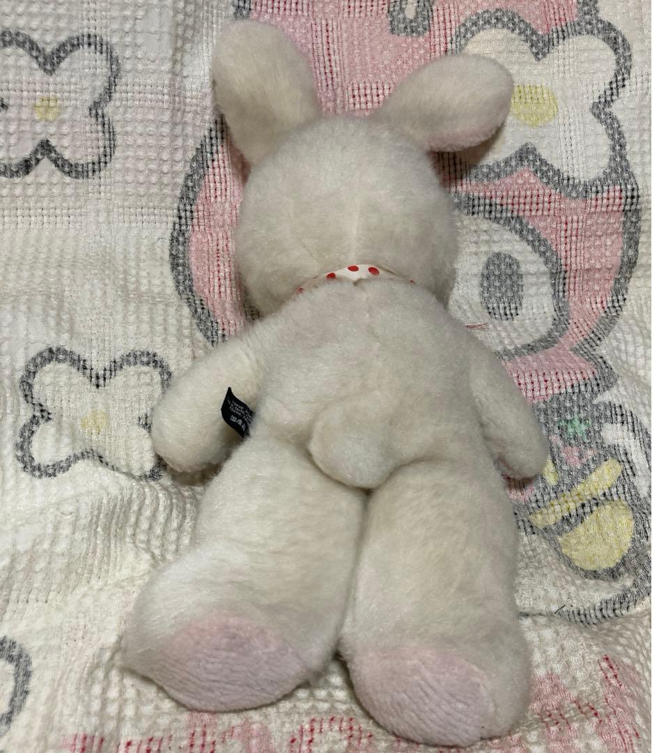 昭和レトロ　ヴィンテージ オリエンタルトーイ　うさぎ　ぬいぐるみ　中古品