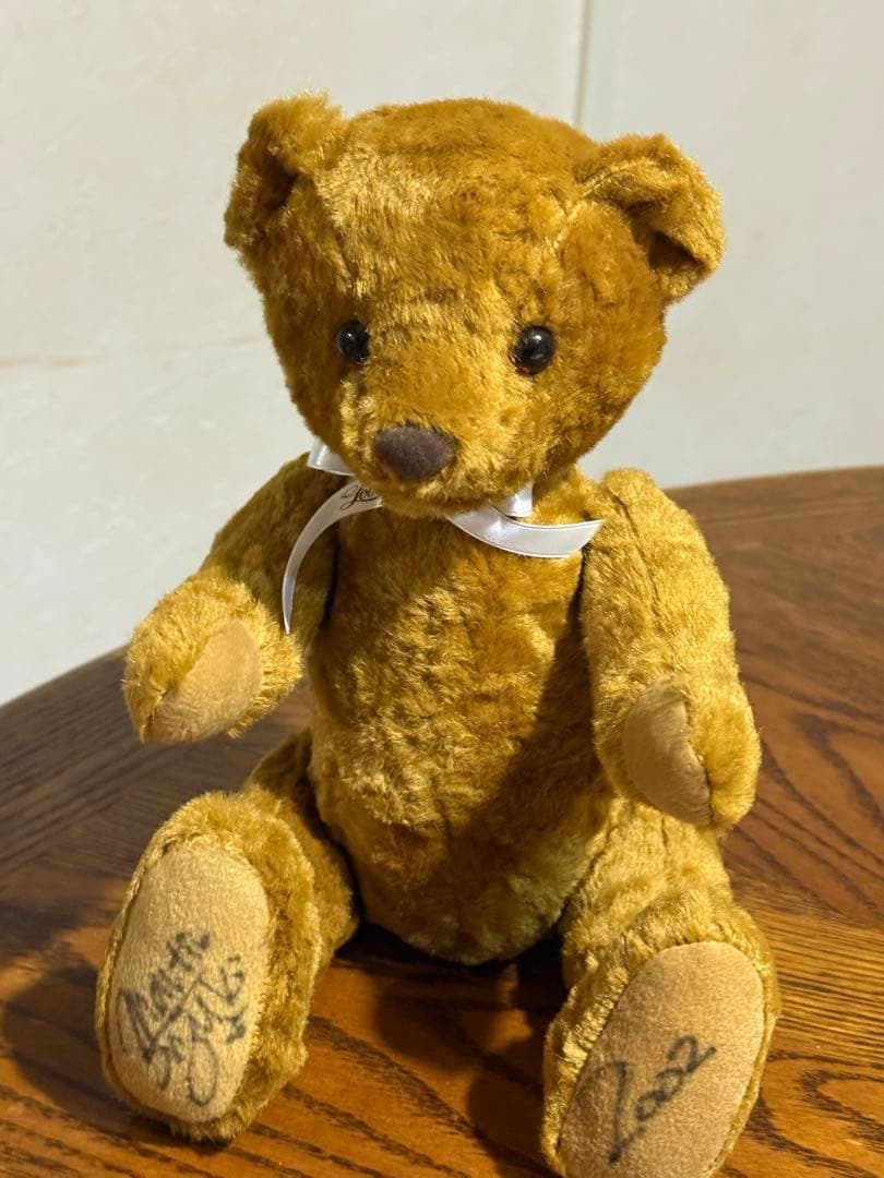 茶色とクリーム色テディベアセット(鈴木雅之サイン入り)