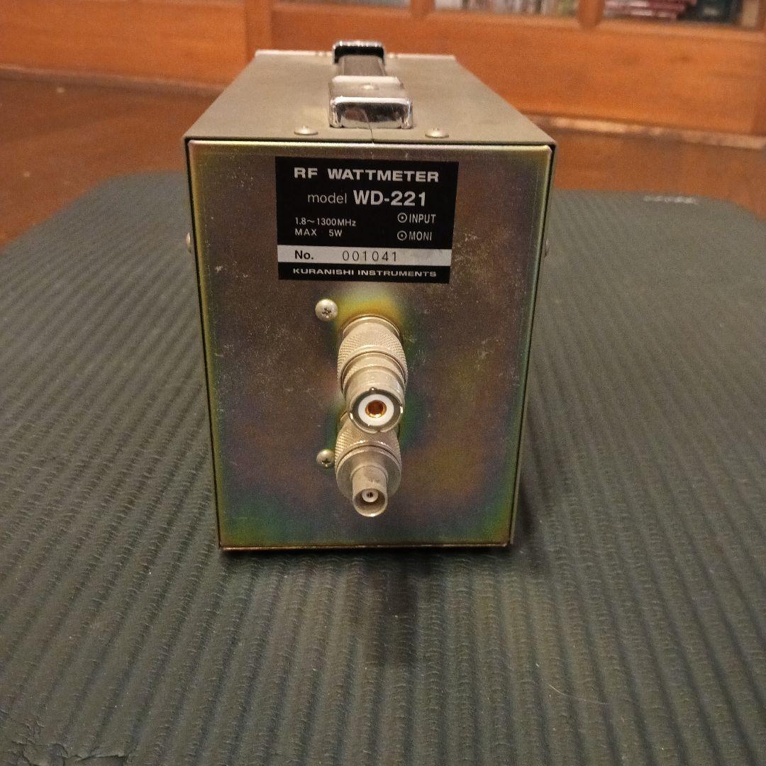 RF WATTMETER ワットメーター 広帯域終端形高周波電力計 WD-221