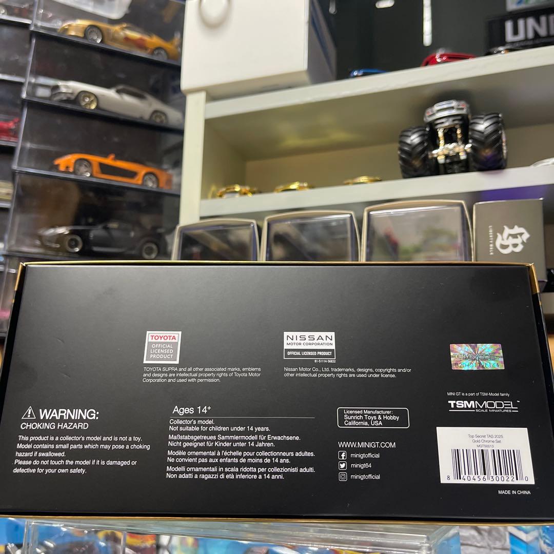 MINI GT 2025東京オートサロン限定トップシークレットゴールド3台セット