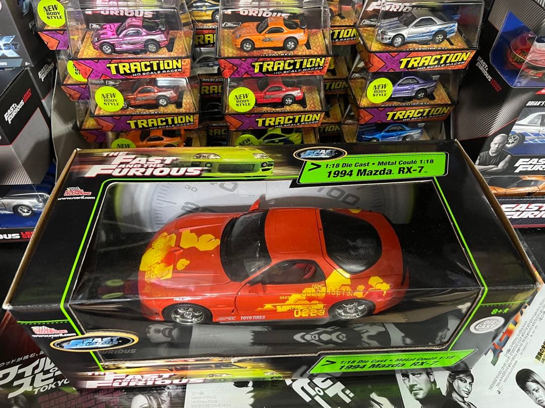 【希少】FAST&FURIOUS MAZDA RX-7 1/18