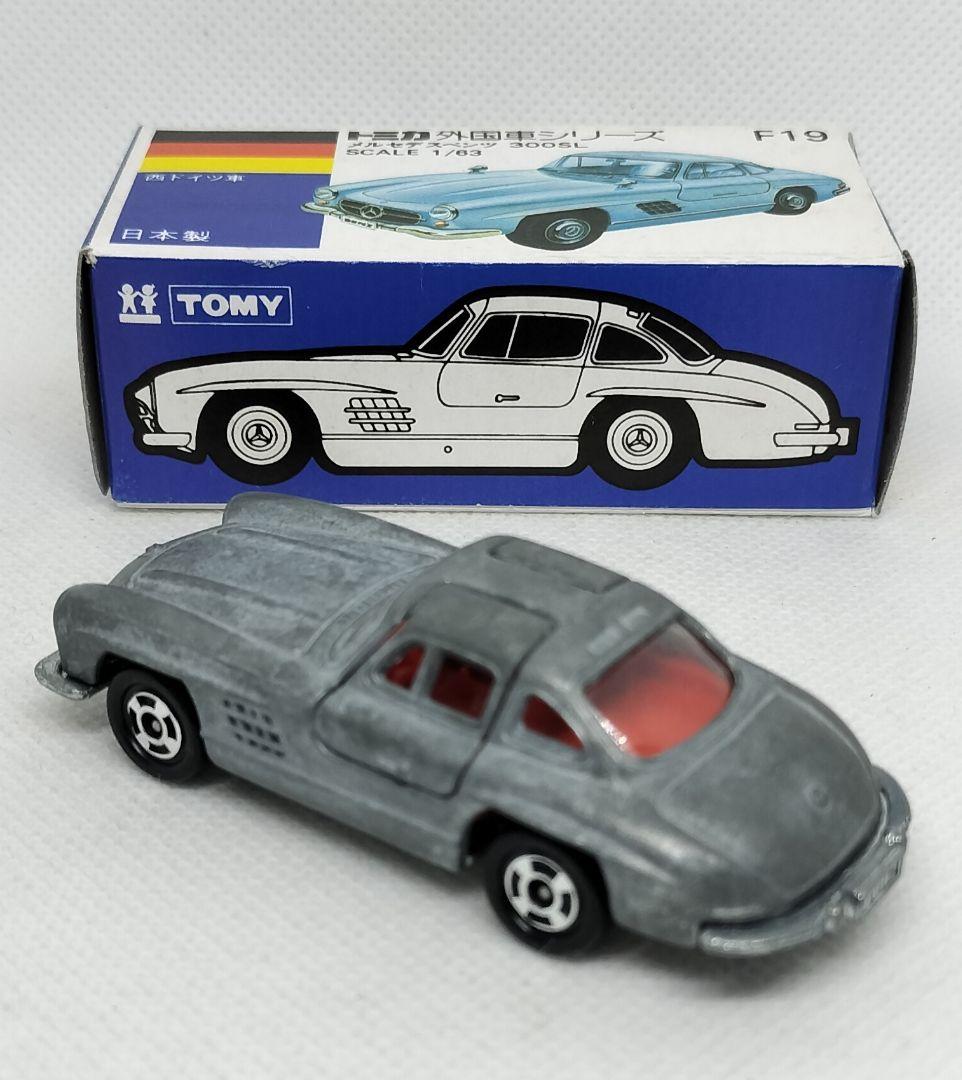 ⚠️無塗装《青箱トミカF19-3》イケダ 特注【ベンツ300SL】ウルトラ美品