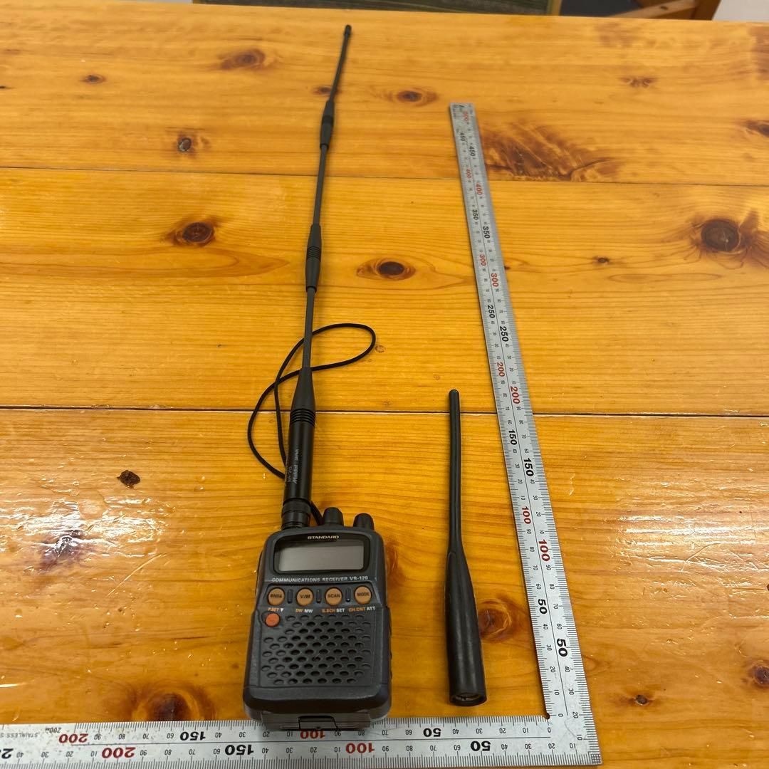 YAESU VR-120 広帯域ハンディ受信機 スタンダード　エアバンド