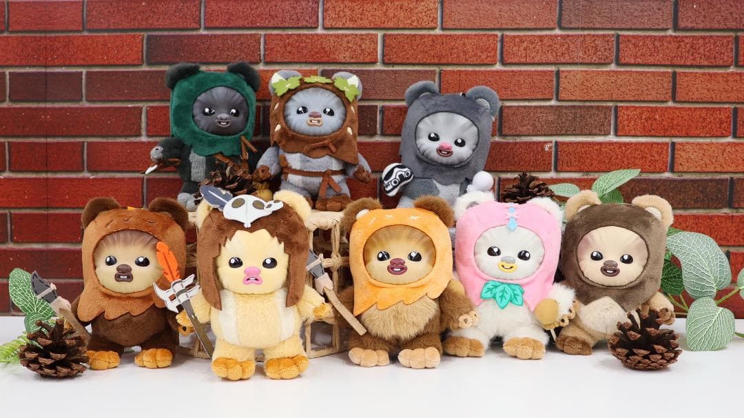 ［限定］Cosbi Plush Keychain Ewoks WICKET