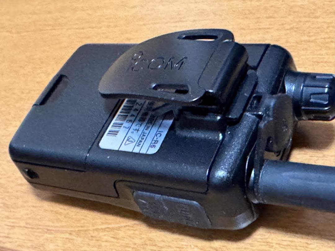 ICOM IC-R6 通信受信機 イヤホン付き