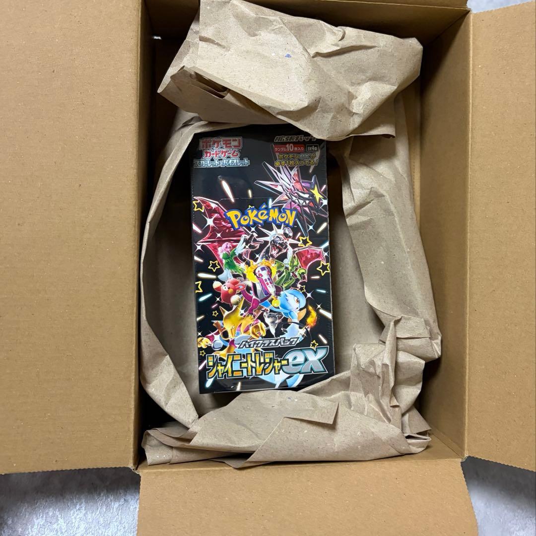 ポケモンカード　シャイニートレジャーex シュリンク付き