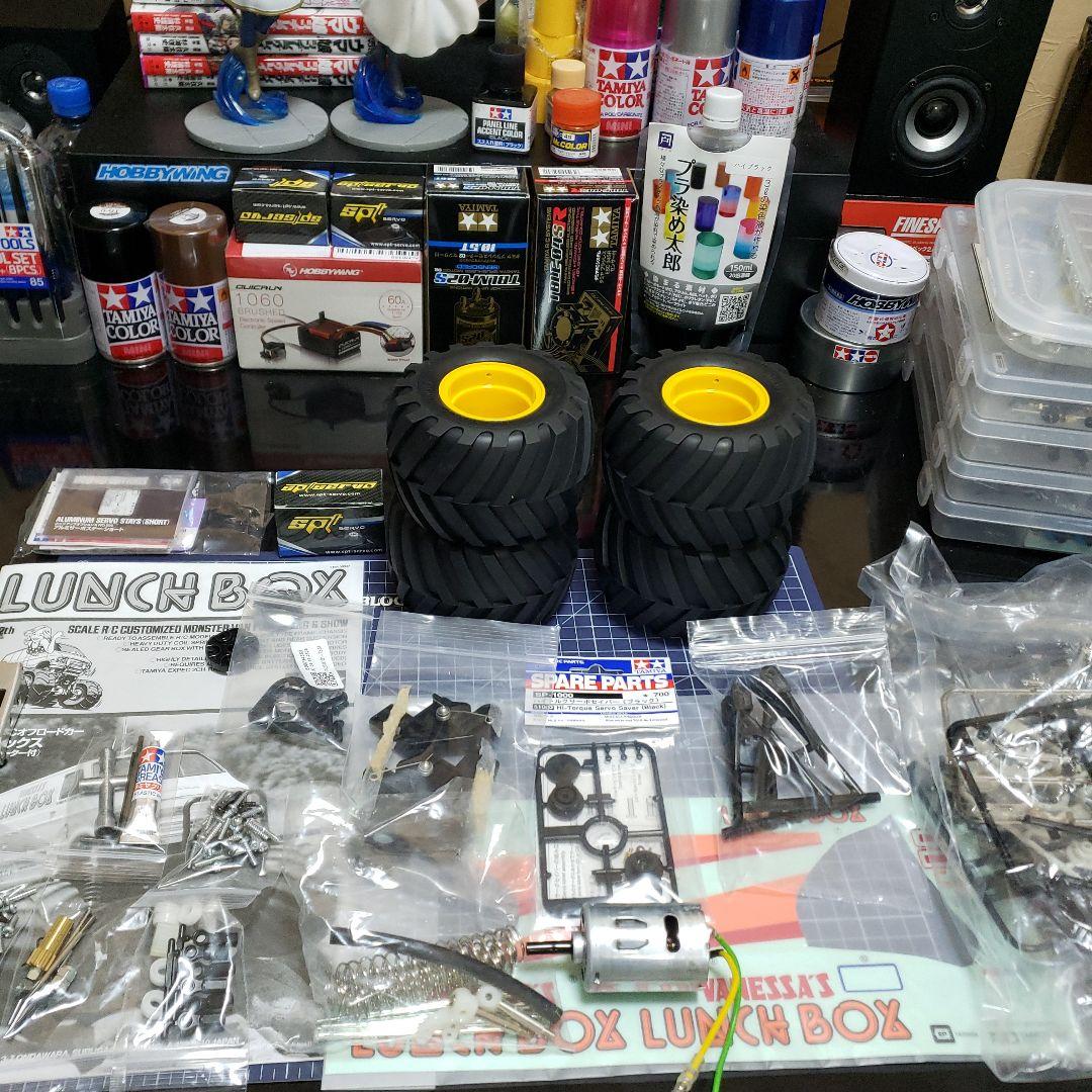 タミヤ　CW01 ランチボックス　 匠カスタム　メカレス、⑳オプションセット