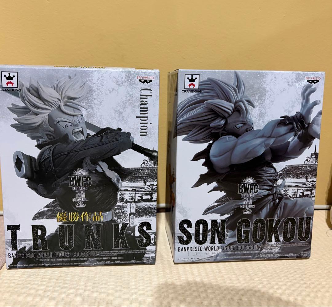 【未開封】BWFC トランクス　孫悟空　フィギュアセット