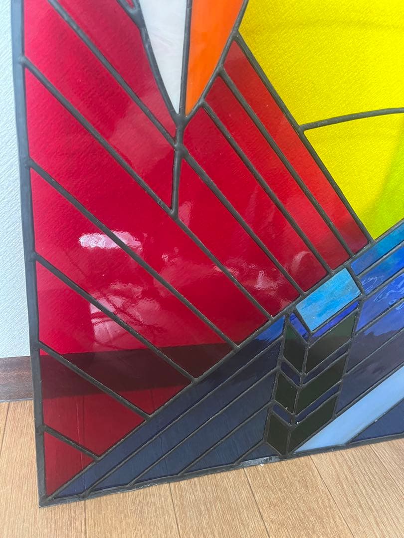 35 ステンドグラス レトロ ステンドガラス 店舗 オブジェ ディスプレイ