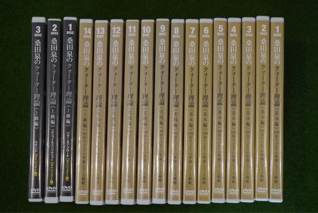 桑田泉のクォーター理論 17枚組 DVD