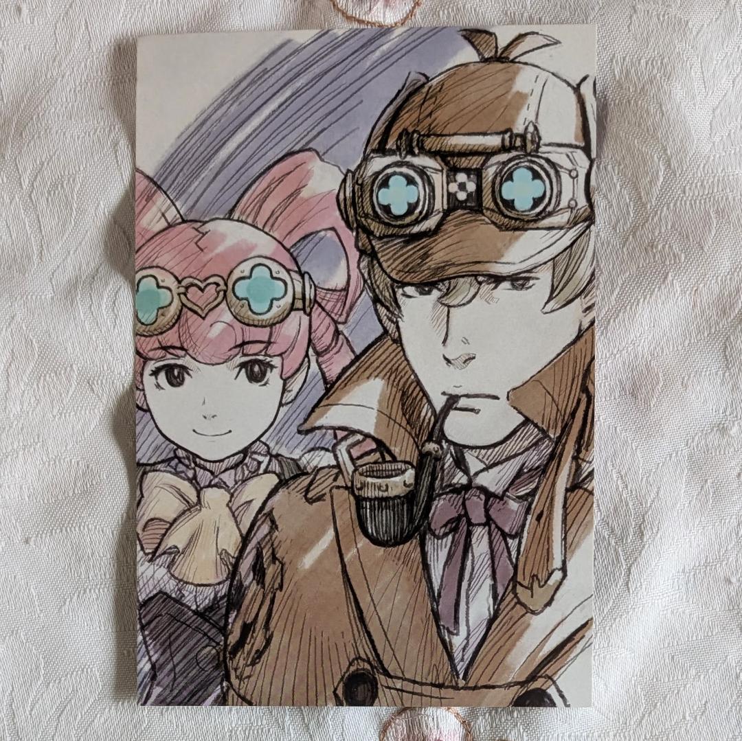 ポストカード 6枚セット プライベートトランク 大逆転裁判 イーカプコン限定版