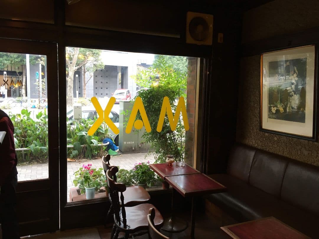 新宿の老舗喫茶店で使われていた　テーブル　┃木製テーブル レトロ・ヴィンテージ