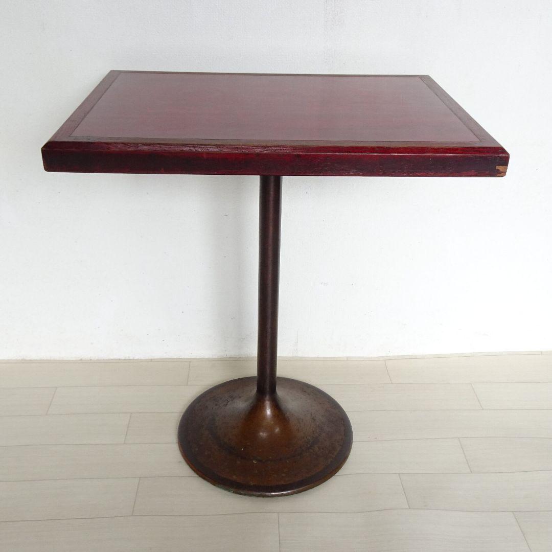 新宿の老舗喫茶店で使われていた　テーブル　┃木製テーブル レトロ・ヴィンテージ