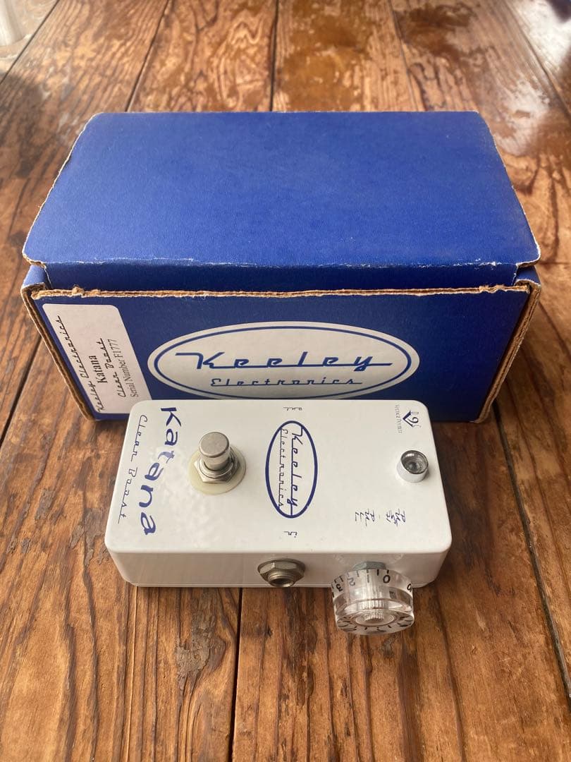 Keeley Katana Clean Boost エフェクター