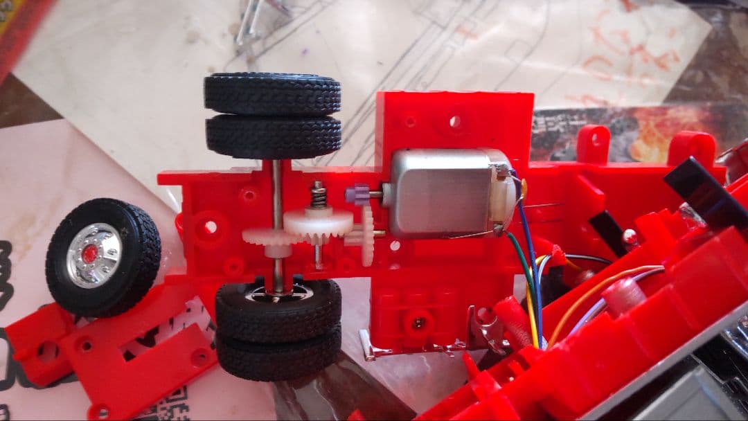 「スカイネット 椎名急送 由加丸 ラジコン 1/43 」デコトラ トラック野郎