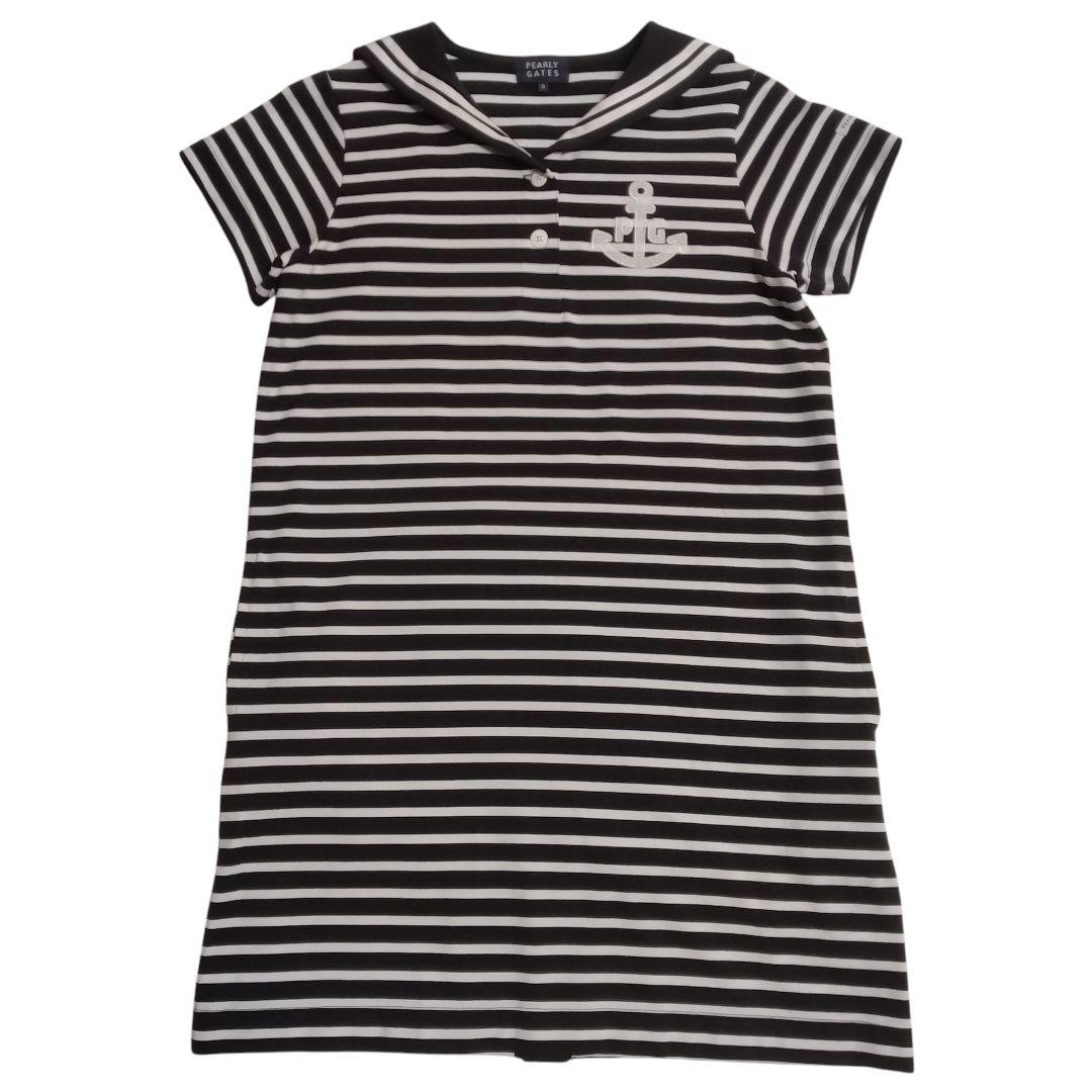 【美品 夏コーデ サイズS】パーリーゲイツ ワンピース ミニスカート ゴルフ