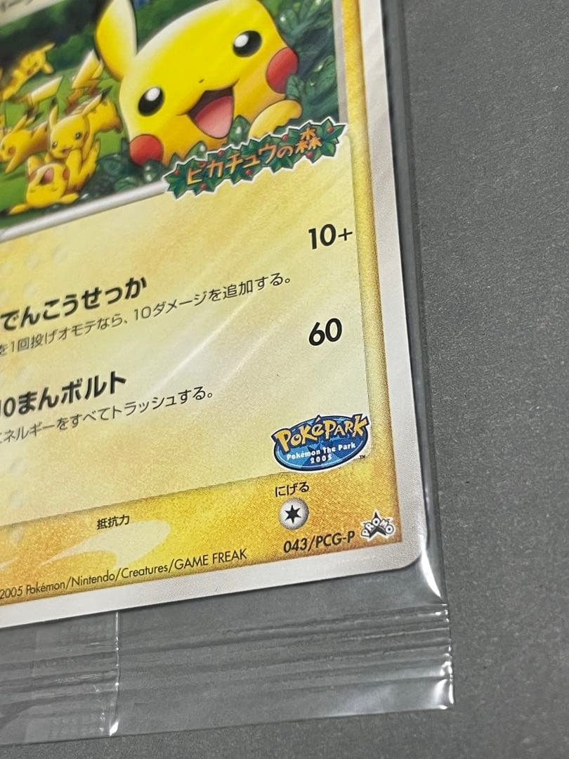ポケパークのピカチュウ 未開封 プロモ 053/PCG-P