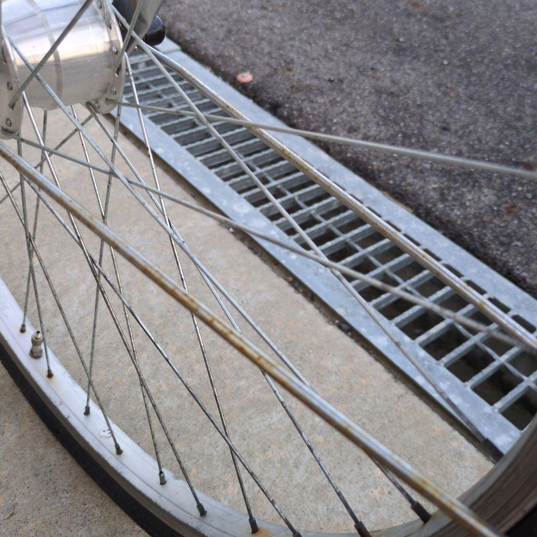 サイモト自転車 26インチ シルバー