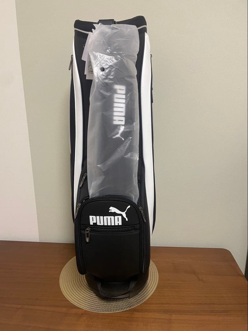 PUMA キャディーバッグ ブラック/ホワイト