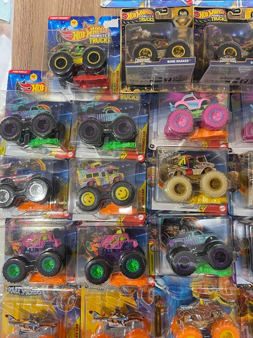 ホットウィール　モンスタートラック　未開封品　46台　まとめ売り　バラ売り可