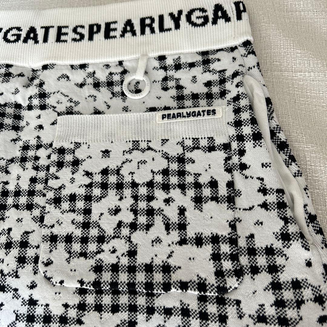 パーリーゲイツ ☆新品タグ付き☆レディース １(Ｍ相当)薄手ニットスカート