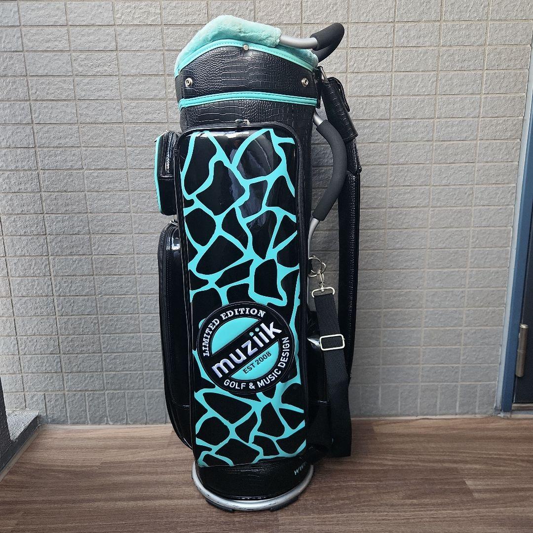 【はる】ムジーク LIMITED PIPE CART BAGキャディバッグ