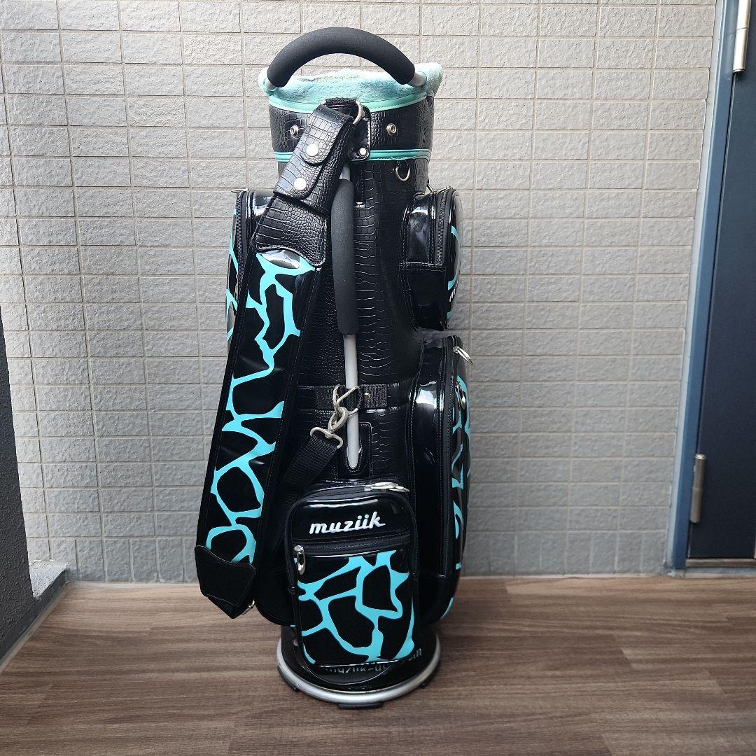 【はる】ムジーク LIMITED PIPE CART BAGキャディバッグ