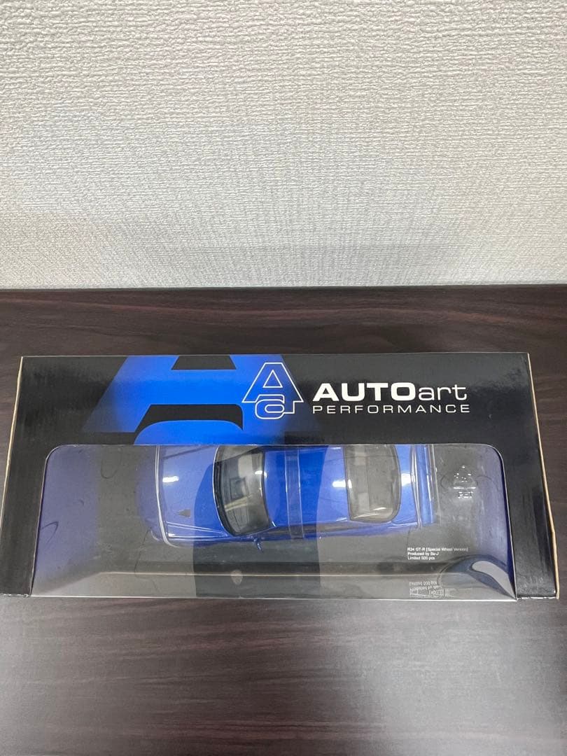 オートアート1/18 be-J世界限定500台 R34スカイラインGT-R