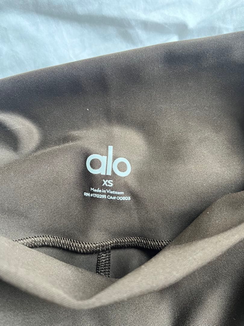 alo ブラウン レギンス XS