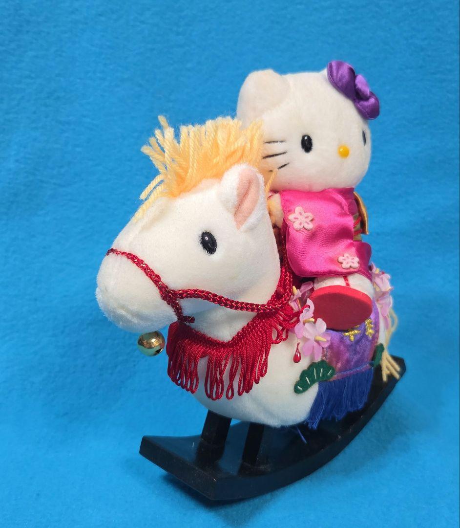 激レア☆ハローキティ☆正月干支飾り☆ 午・馬・2002